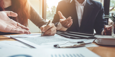 Business Signing a Contract Buy - sell house. - Agile Scrum